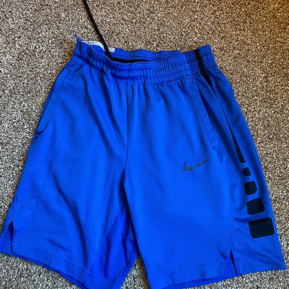 Nike Elite Men's Blue Athletic Shorts